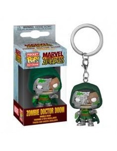 Funko pop keychain llavero marvel dr doom zombie 54385