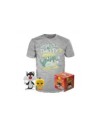 Funko pop looney tunes silvestre & piolin version terciopelo 50755 + camiseta talla s