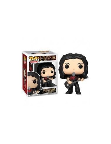 Funko pop estrellas del rock slayer tom araya 45387