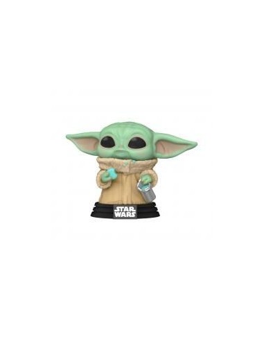 Funko pop star wars the mandalorian grogu baby child con galleta 54531 (preorder reserva ya)