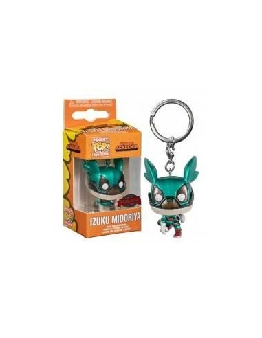 Funko pop keychain llavero my hero academia izuku midoriya efecto metalico edicion especial 46082