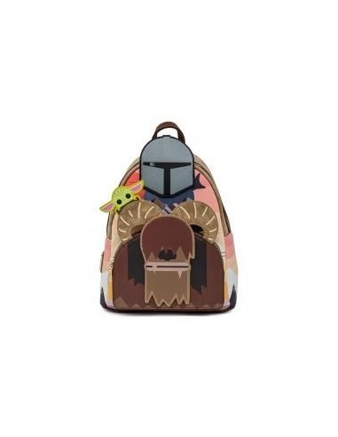 Mochila loungefly the mandalorian  mandalorian