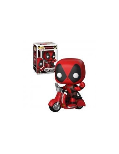 Funko pop rides marvel deadpool con scooter 30969