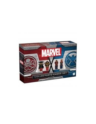 Juego de mesa marvel ajedrez edicion coleccionista vengadores & villanos