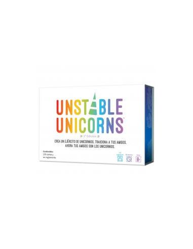 Juego de mesa unstable unicorns pegi 8