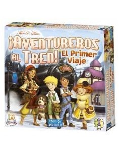 Juego de mesa ¡aventureros al tren! el primer viaje pegi 6