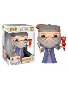 Funko pop harry potter dumbledore con fawkes fenix 10pulgadas 48038