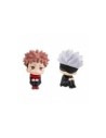 Figura megahouse look up series jujutsu kaisen yuji itadori y satoru gojo 11cm