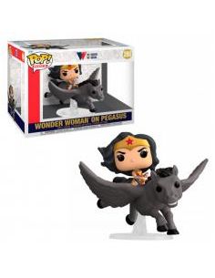 Funko pop ride deluxe dc wonder woman 80th desafio de los dioses wonder woman con pegaso 54989