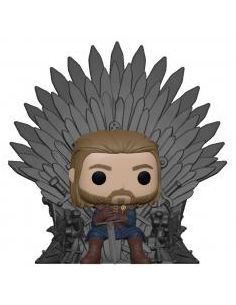 Funko pop deluxe juego de tronos ned star en trono de hierro 56791