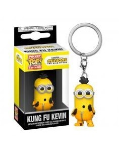 Funko pop keychain llavero minions 2 kung fu kevin 47798