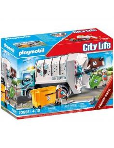 Playmobil city life camion de basura con luces