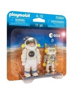 Playmobil duo pack astronauta esa y robert