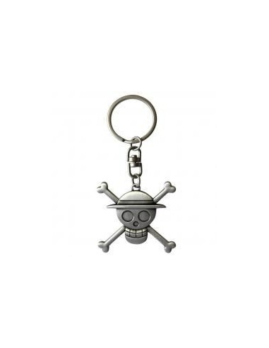 Llavero 3d abysse metal one piece logo