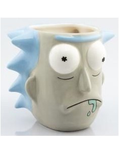 Taza 3d abysse rick and morty rick sanchez