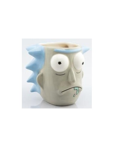 Taza 3d abysse rick and morty rick sanchez