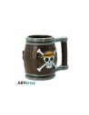 Taza 3d abysse one piece barril jolly roger logo