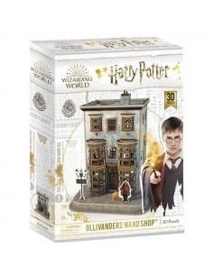 Puzzle 3d world brands harry potter tienda olivanders 66 piezas