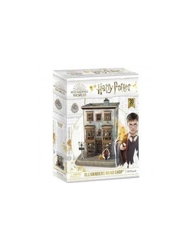 Puzzle 3d world brands harry potter tienda olivanders 66 piezas