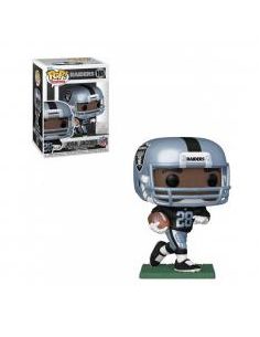 Funko pop deportes nfl las vegas raiders josh jacobs camiseta local efecto metalico 57408