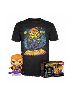 Funko pop marvel spiderman hobgoblin + camiseta exclusiva talla m