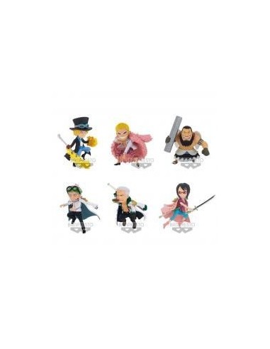 Figura banpresto one piece world collectable new series 4 1 unidad aleatoria