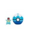 Pokeball jazwares pokemon clip 'n' go totodile y dive ball