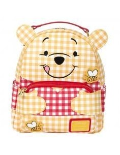 Mochila loungefly disney winnie the pooh winnie the pooh gingham mini backpack