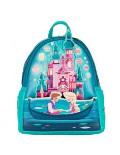 Mochila loungefly disney enredados rapunzel castillo princesa mini backpack