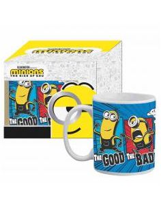 Taza gb eye ceramica minions en caja regalo