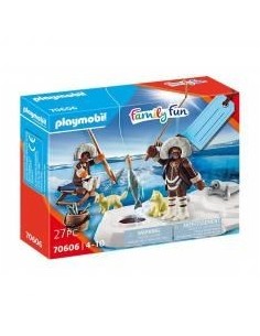 Playmobil family fun esquimales de pesca