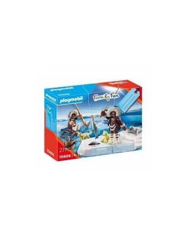 Playmobil family fun esquimales de pesca