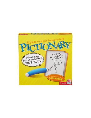 Juego mattel games pictionary original en castellano pegi 8