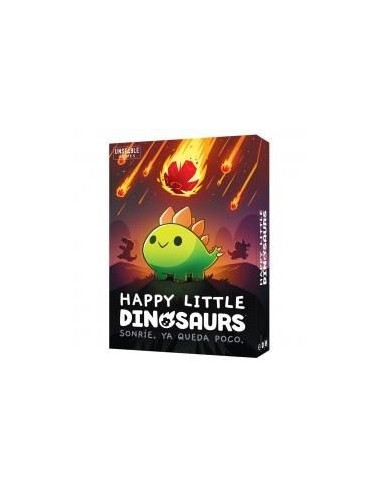 Juego de mesa happy little dinosaurs pegi 8