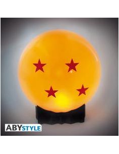 Lampara abystyle portatil led dragon ball bola de 4 estrellas