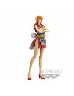 Figura banpresto one piece glitter & glamours nami wano country ver. a