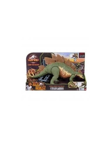 Figura mattel jurassic world dino escape stegosaurus