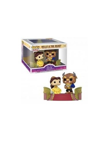 Funko pop moment pack de 2 disney la bella y la bestia bella & bestia 57588