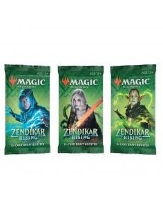 Juego de cartas sobre individual wizards of the coast magic the gathering zendikar rising sobre draft inglés