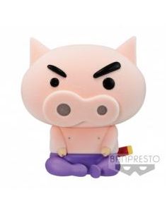 Figura banpresto fluffy puffy crayon shin - chan buriburi zaemon ver. b