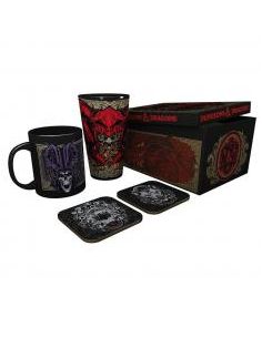 Pack vaso xxl + taza + dos posavasos gb eye dungeons & dragons ampersand