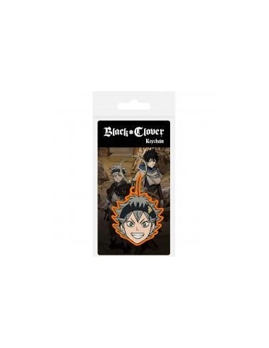 Llavero pyramid black clover asta face