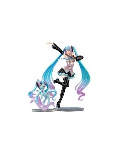 Figura kotobukiya my little pony feat hatsune miku bishoujo 22 cm