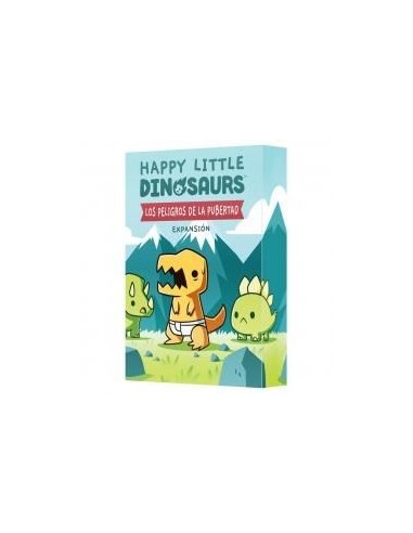 Juego de mesa happy little dinosaurs expansion los peligros de la pubertad pegi 8