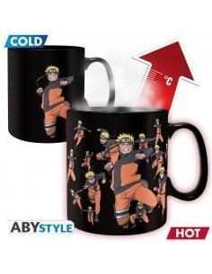 Taza termica abystyle naruto shippuden - ¡kage bunshin no jutsu!