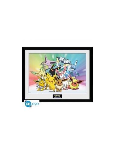 Poster enmarcado gb eye pokemon eevee