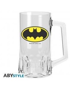 Jarra de cristal dc comics -  batman logo