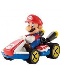 Figura mattel hot wheels mario kart -  mario