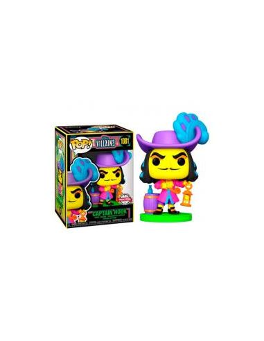 Funko pop disney villanos capitán garfio edicion especial brillante 60395