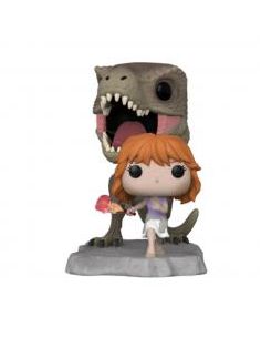 Funko pop deluxe jurassic park dominion claire escapando de dinosaurio (1223) exclusivo 63159